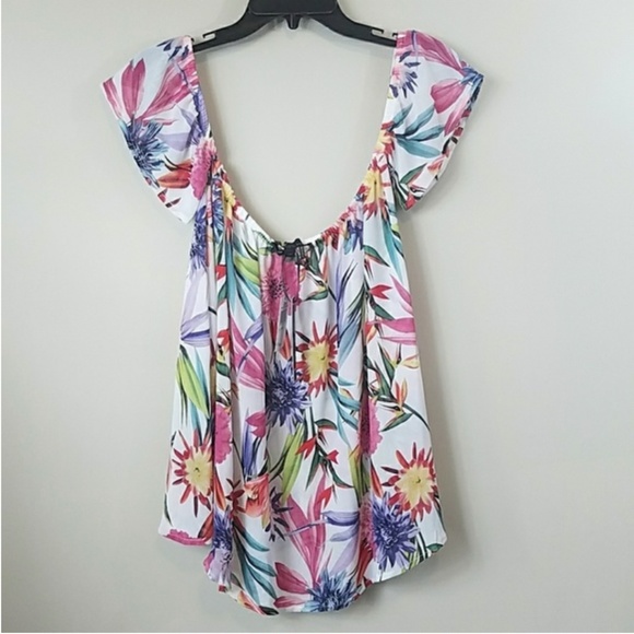i jeans by Buffalo Tops - $$$ NWT i Jeans by Buffalo Off Shoulder Floral Top